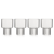 Wine Glass Set Of 4 - Wavy