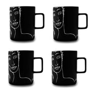 Mug Set Of 4 - Elegant
