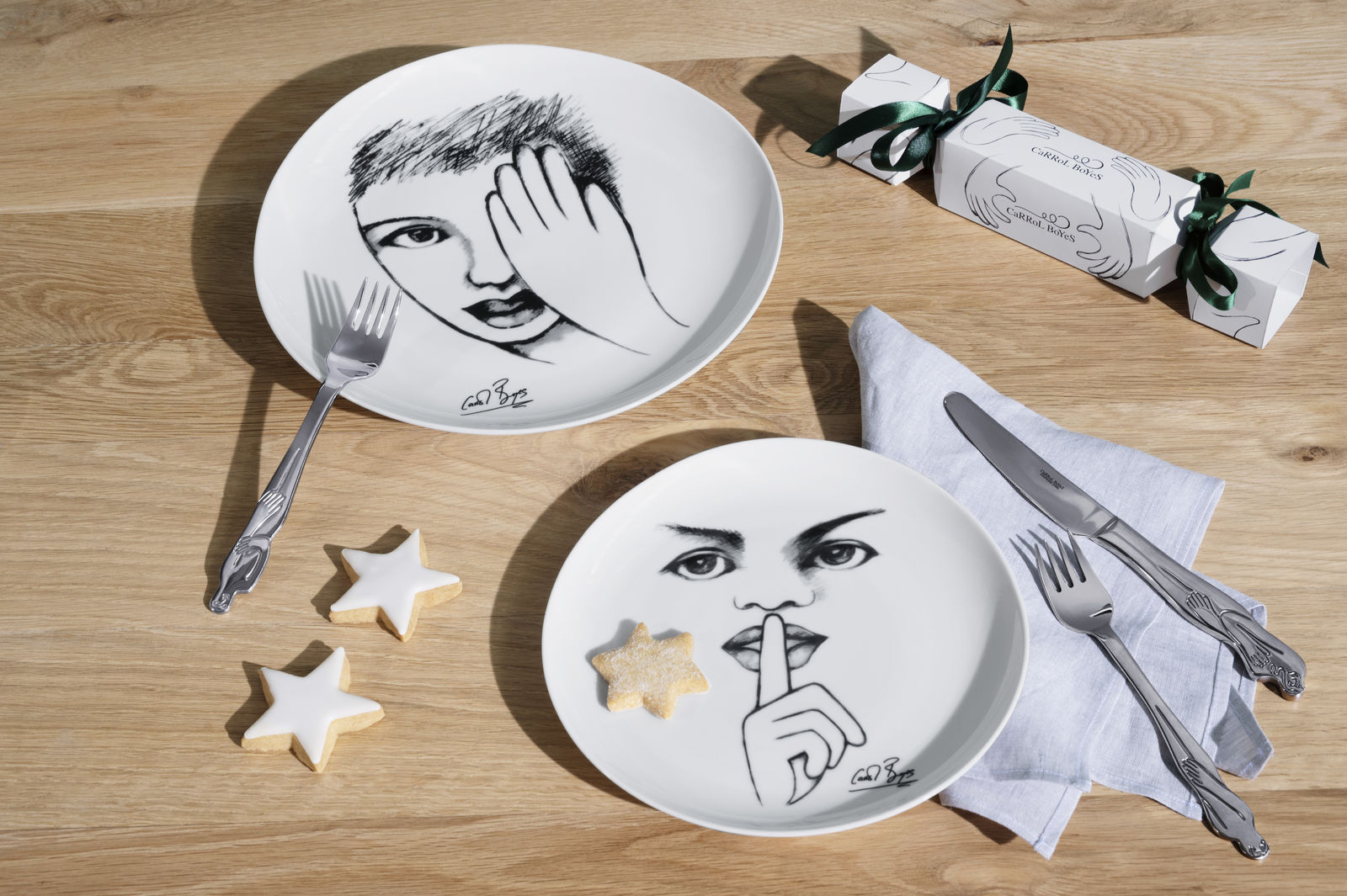 Side Plate Set Of 4 - It'S A Secret!