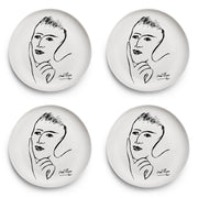 Side Plate Set Of 4 - Distant Memory