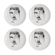 SIDE PLATE SET OF 4 - eye for detail