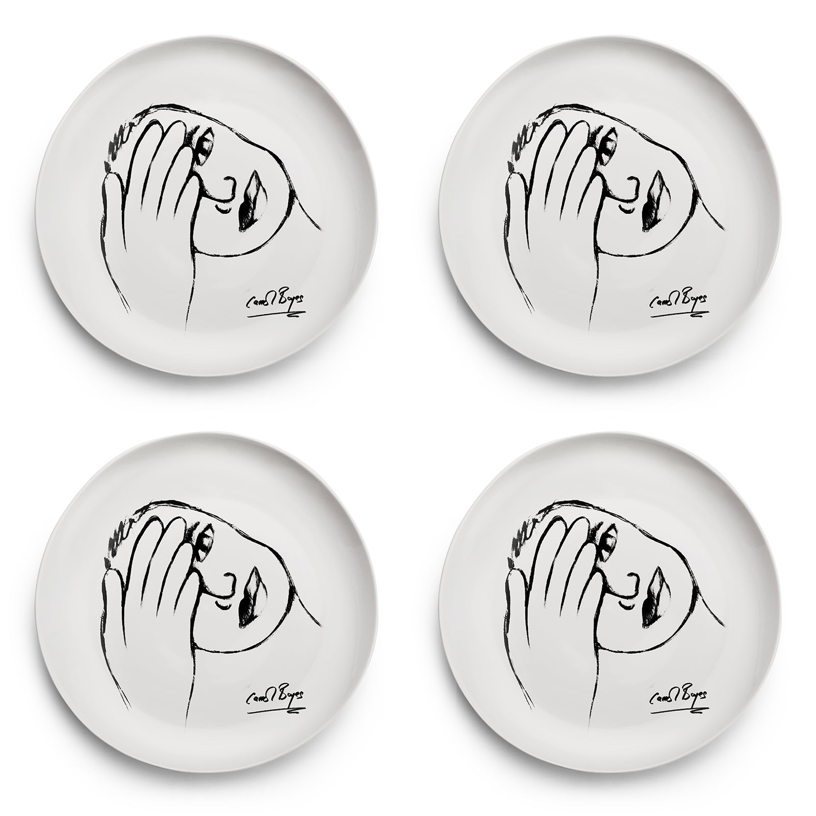 Side Plate Set Of 4 - Just A Minute!