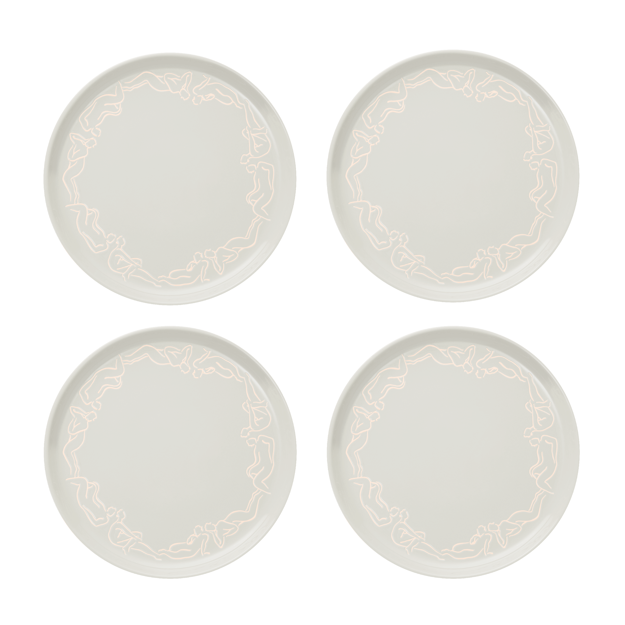DINNER PLATE SET OF 4 - luxe loungers - sand