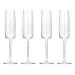 CHAMPAGNE FLUTE SET OF 4 - ripple