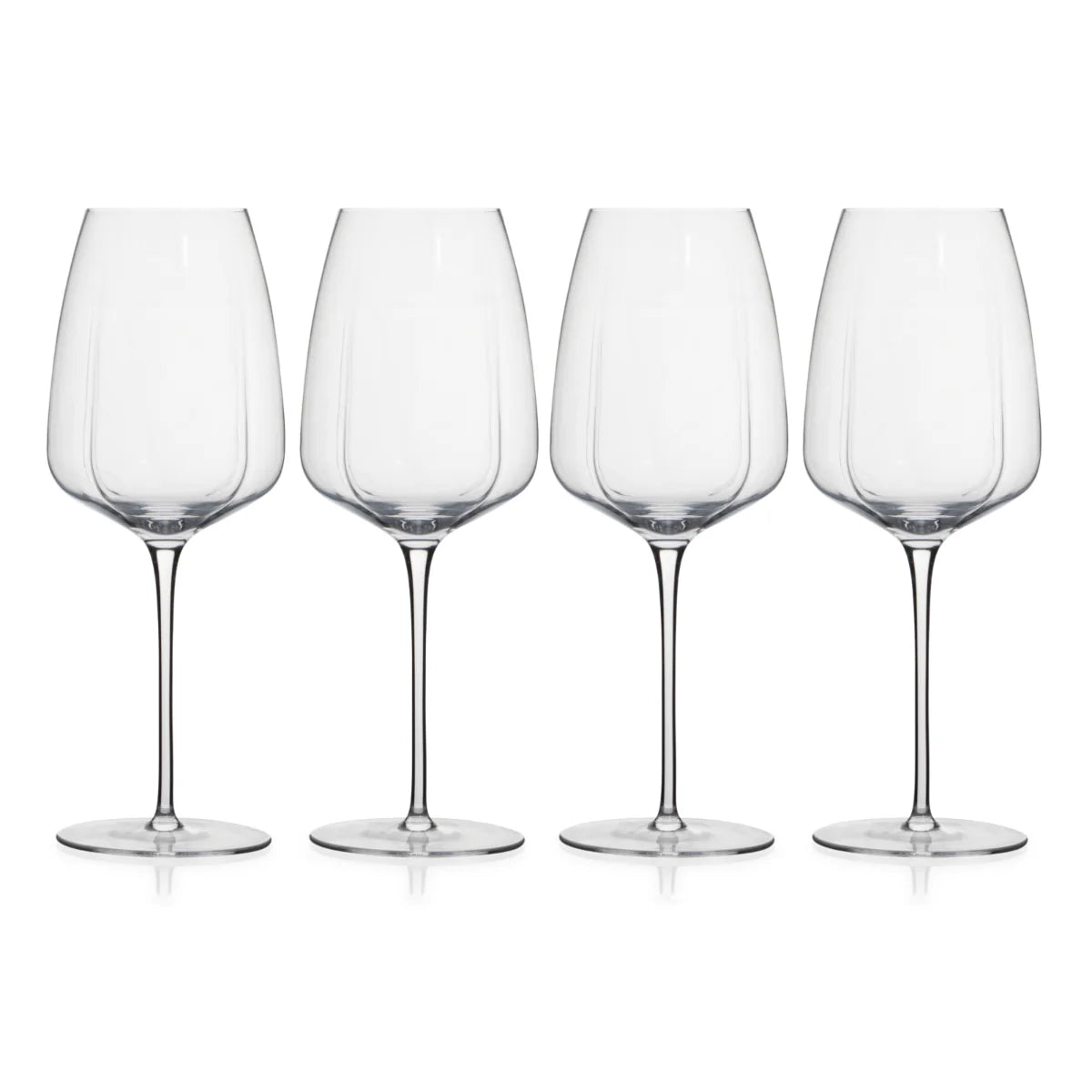 Red Wine Glass Set Of 4 - Tulip