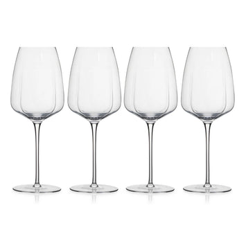Red Wine Glass Set Of 4 - Tulip