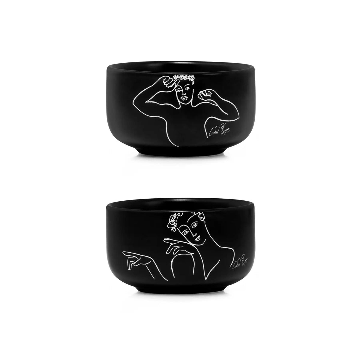 SMALL BOWL SET OF 2 - hey you!