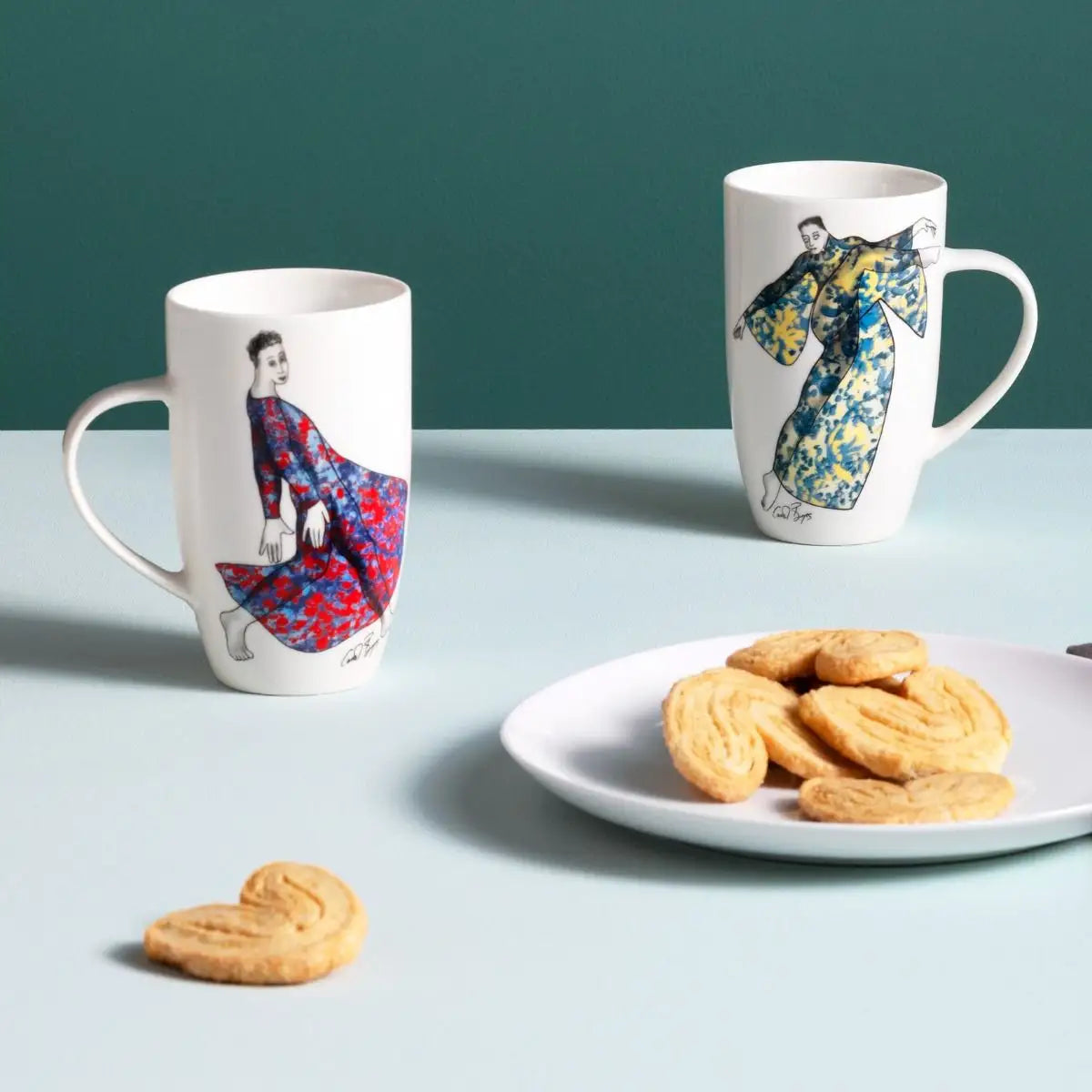 Mug Set Of 4 - Carefree