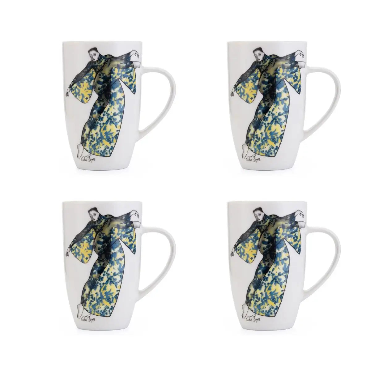 Mug Set Of 4 - Hi Jinks!