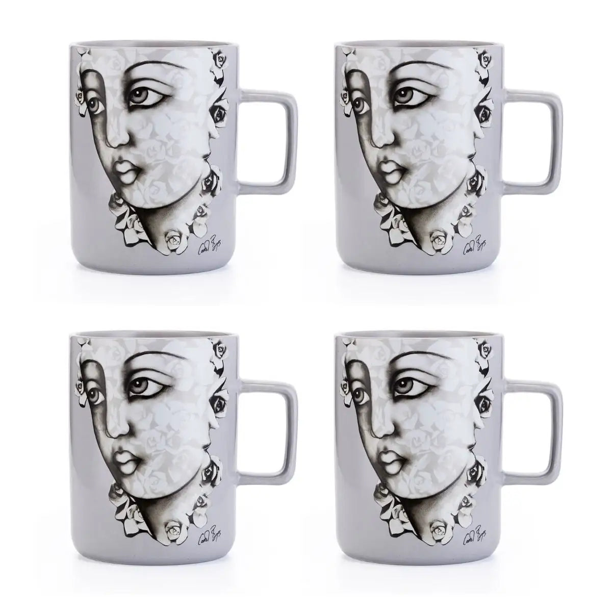 Mug Set Of 4 - Mystique