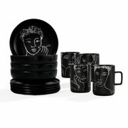 Breakfast 12Pc Set - Sketchbook Black