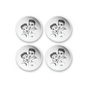 Cereal / Soup Bowl Set Of 4 - Two Of A Kind