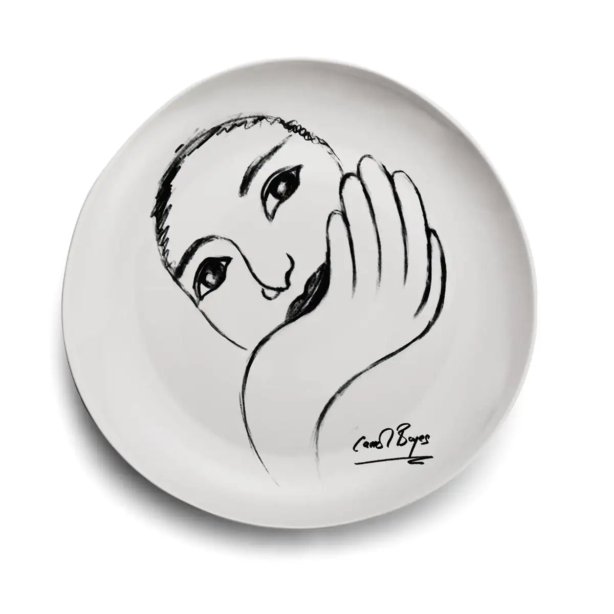Dinner Plate - Face Facts
