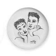 Dinner Plate - Two Of A Kind