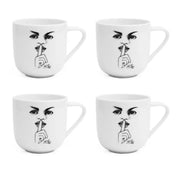 Mug Set Of 4 - It'S A Secret!