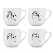 Mug Set Of 4 - Just A Minute!