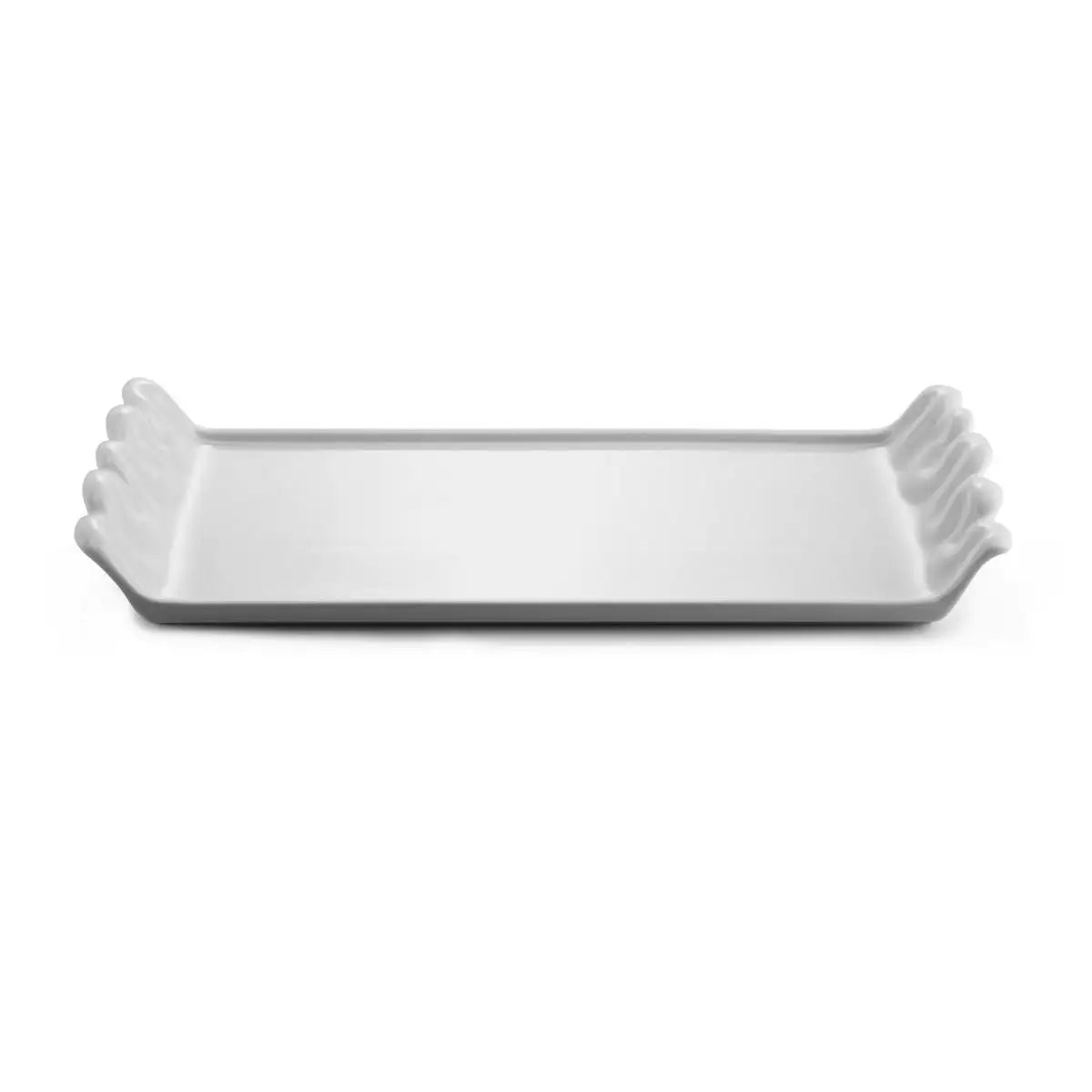 Ceramic Sandwich Dish - Quicksilver