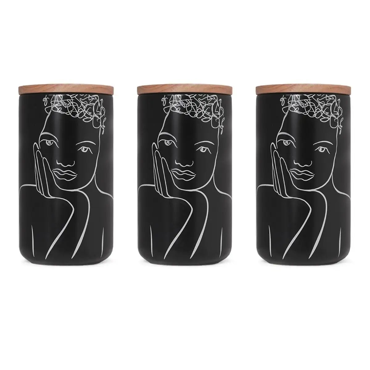 Canister Large Set Of 3 - Knowing