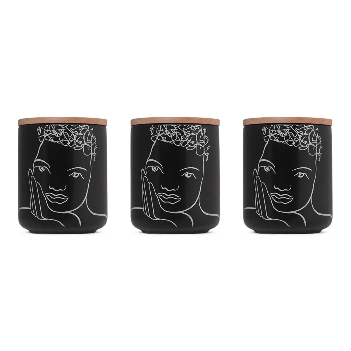 Canister Small Set Of 3 - Knowing