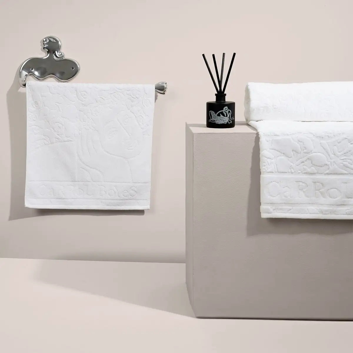 Bath Sheet - Serene - White