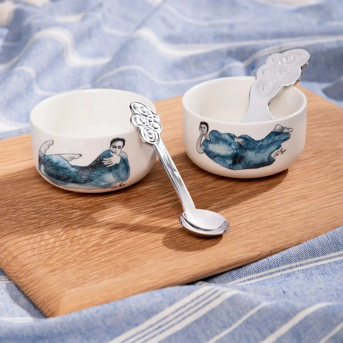 Small Bowl Set Of 2 - Indigo Girls