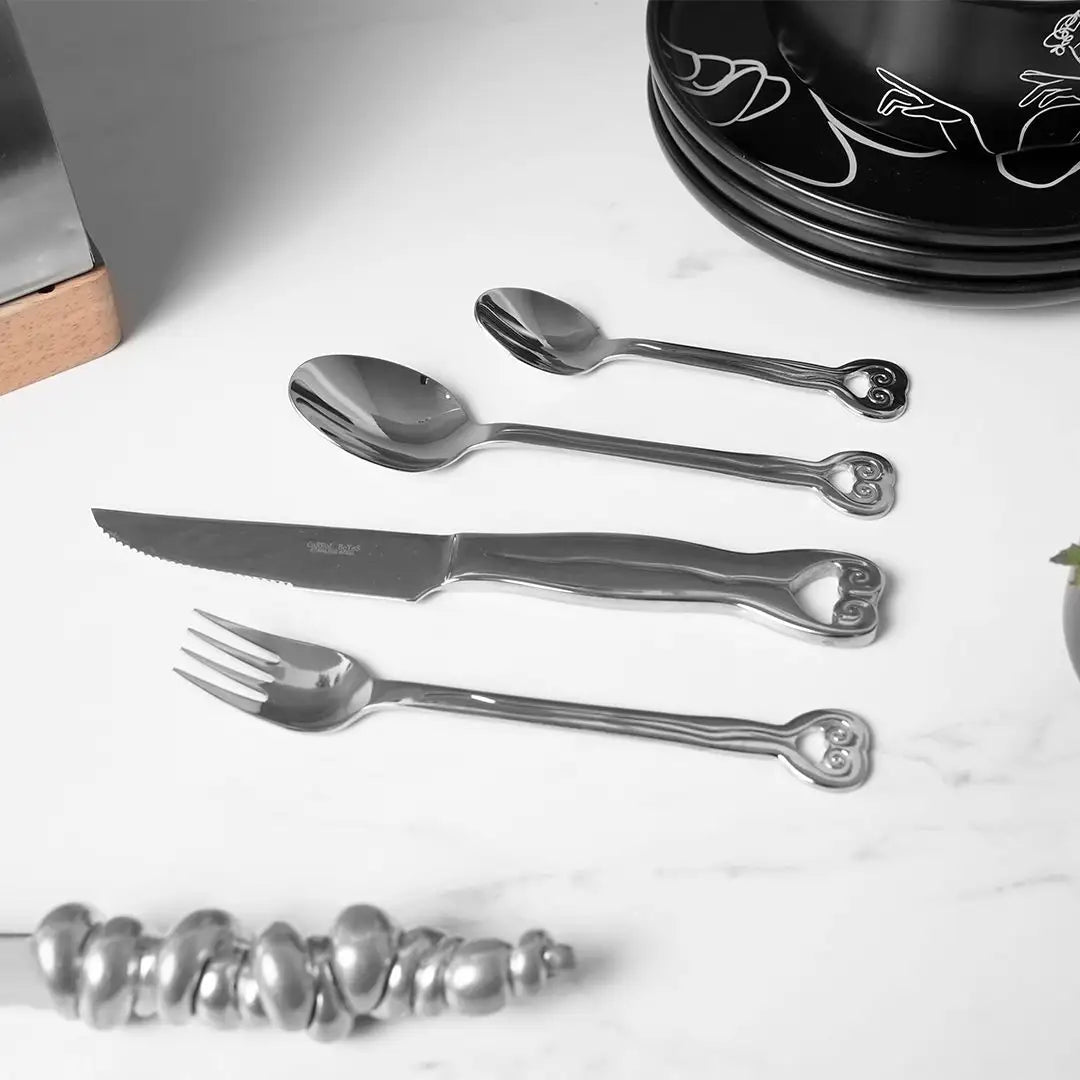 Teaspoon Set Of 6 - Hanging Wave