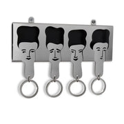 Key Ring Set Of 4 - All Keyed Up!