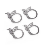 Napkin Ring Set - Hummingbird