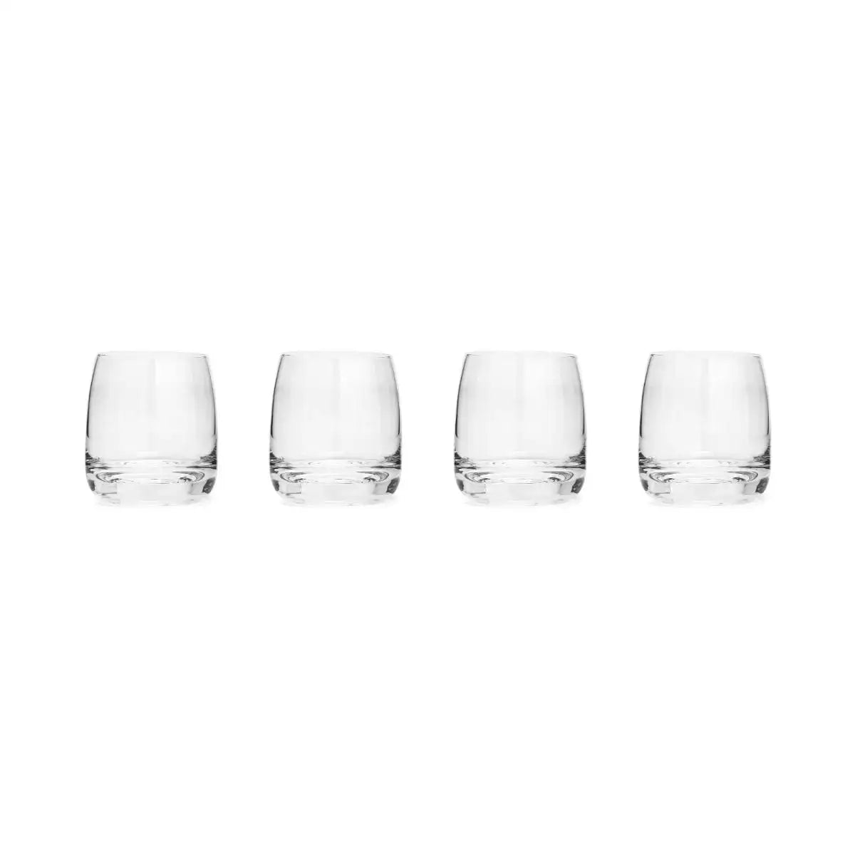 Whiskey Glass Set Of 4 - Ripple