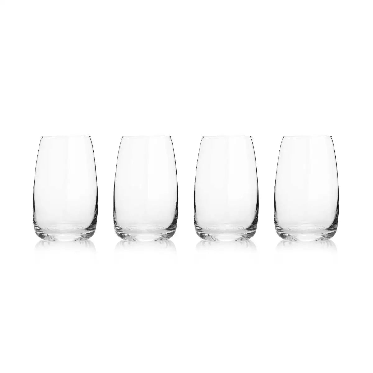 Hi Ball Glass Set Of 4 - Ripple