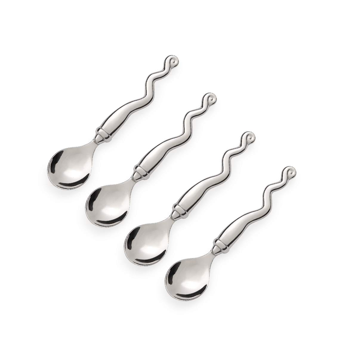 Teaspoon Set Of 4 - Wave