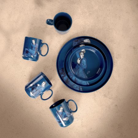 THE EVERYDAY TABLE SET - indigo blues