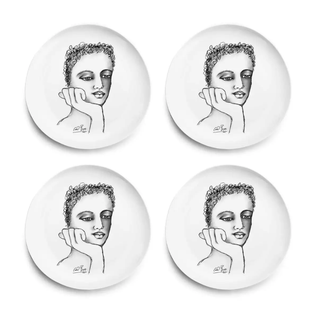 Dinner Plate Set Of 4 - Just A Thought