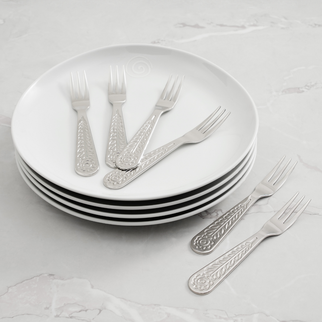 Cake Fork Set Of 6 - Aster