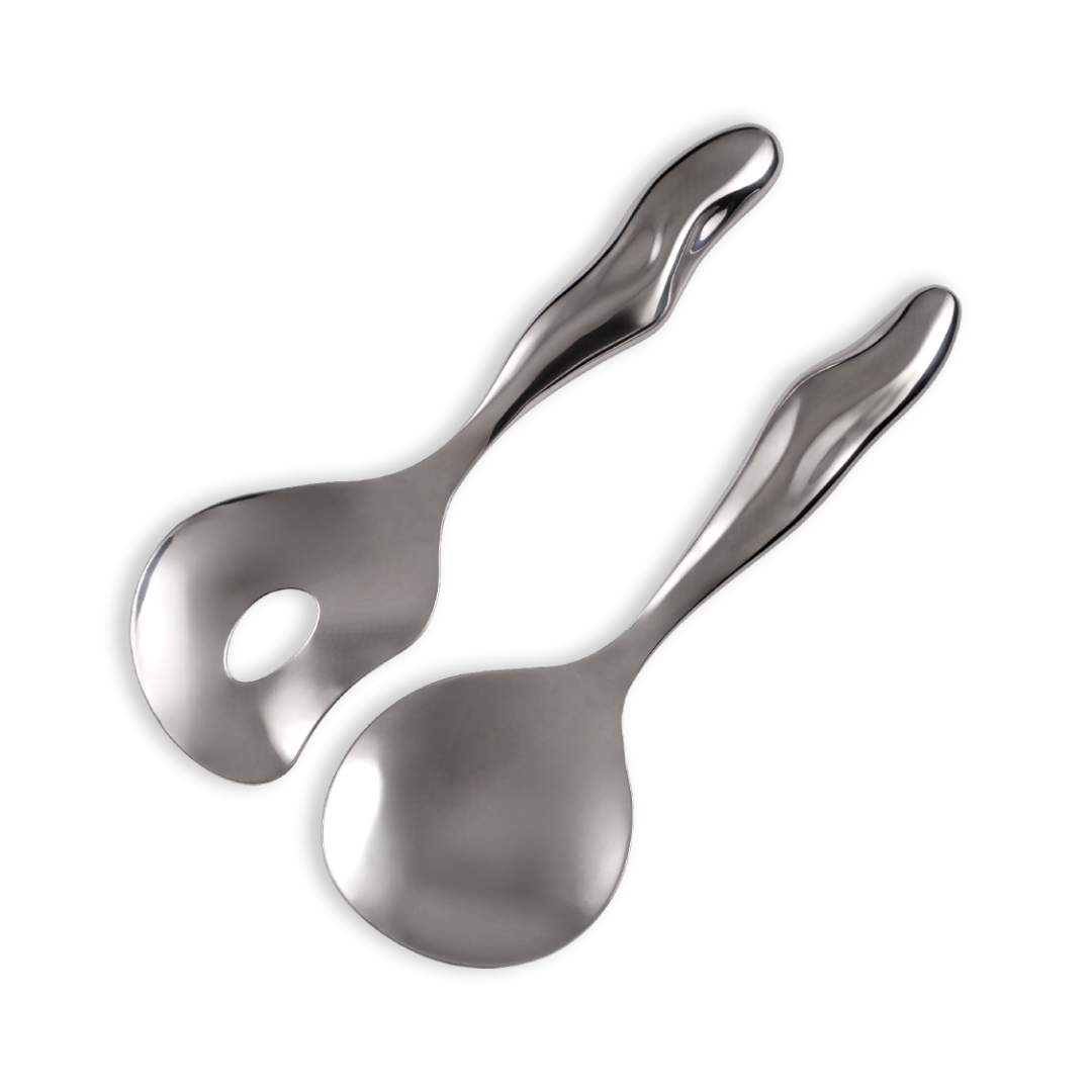 Salad Servers - Liquid