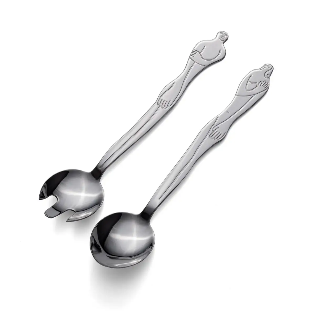 Salad Servers - Woman Man