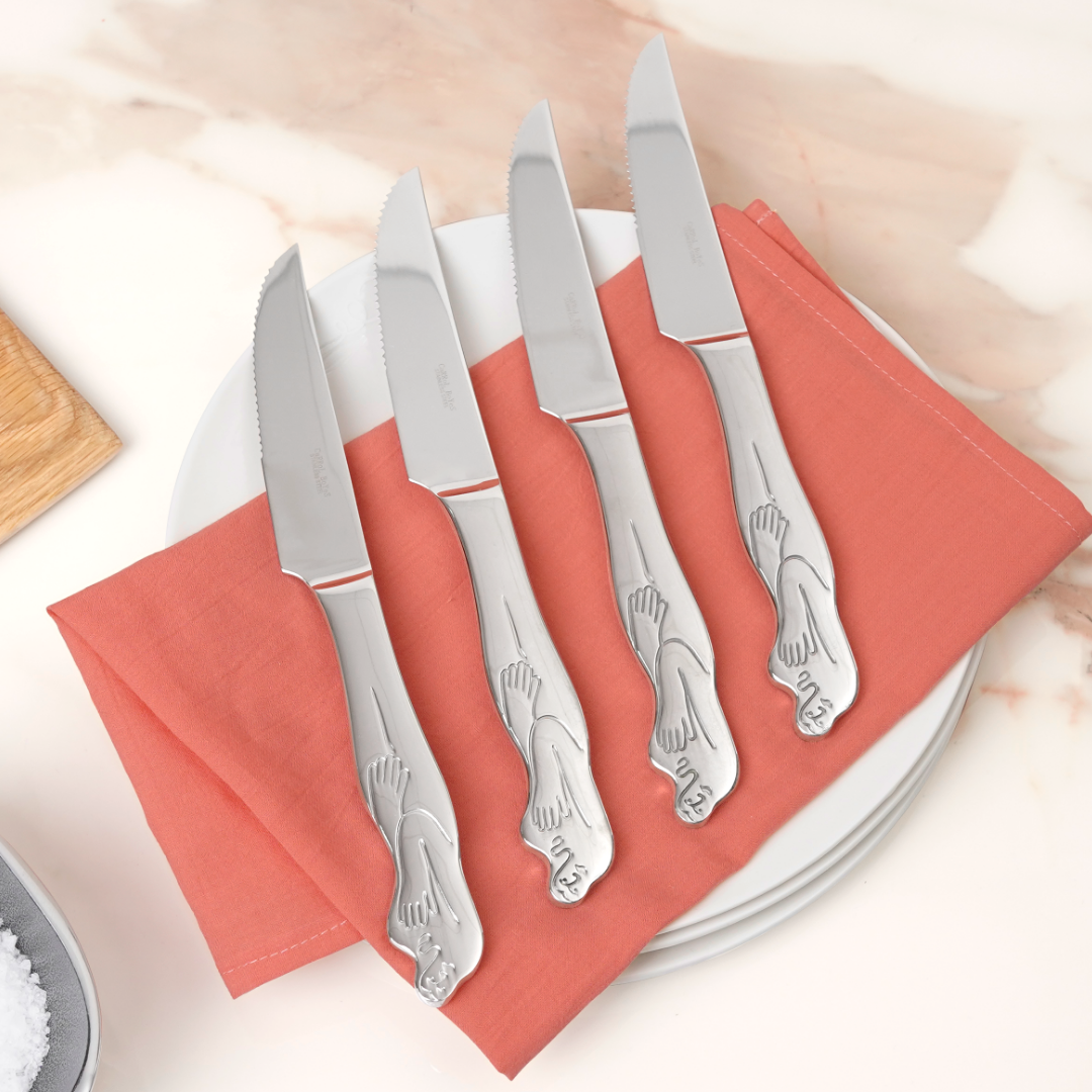 Steak Knife Set Of 4 - Sketchbook