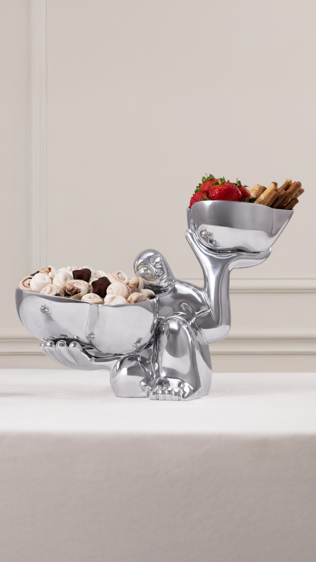 Two Bowl Holder - Enigma