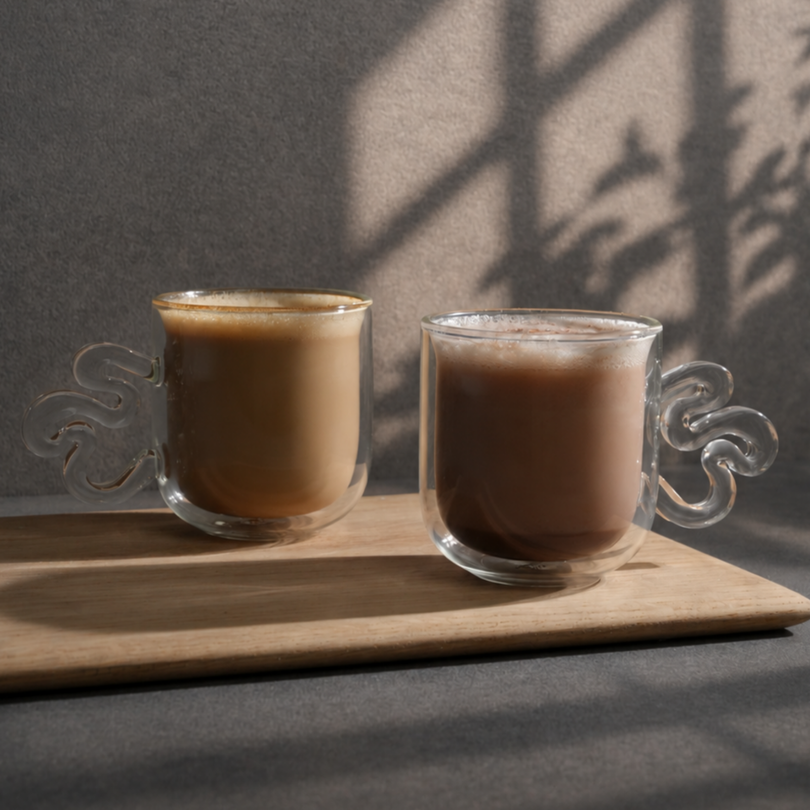 DOUBLE WALL MUG MEDIUM SET - quicksilver