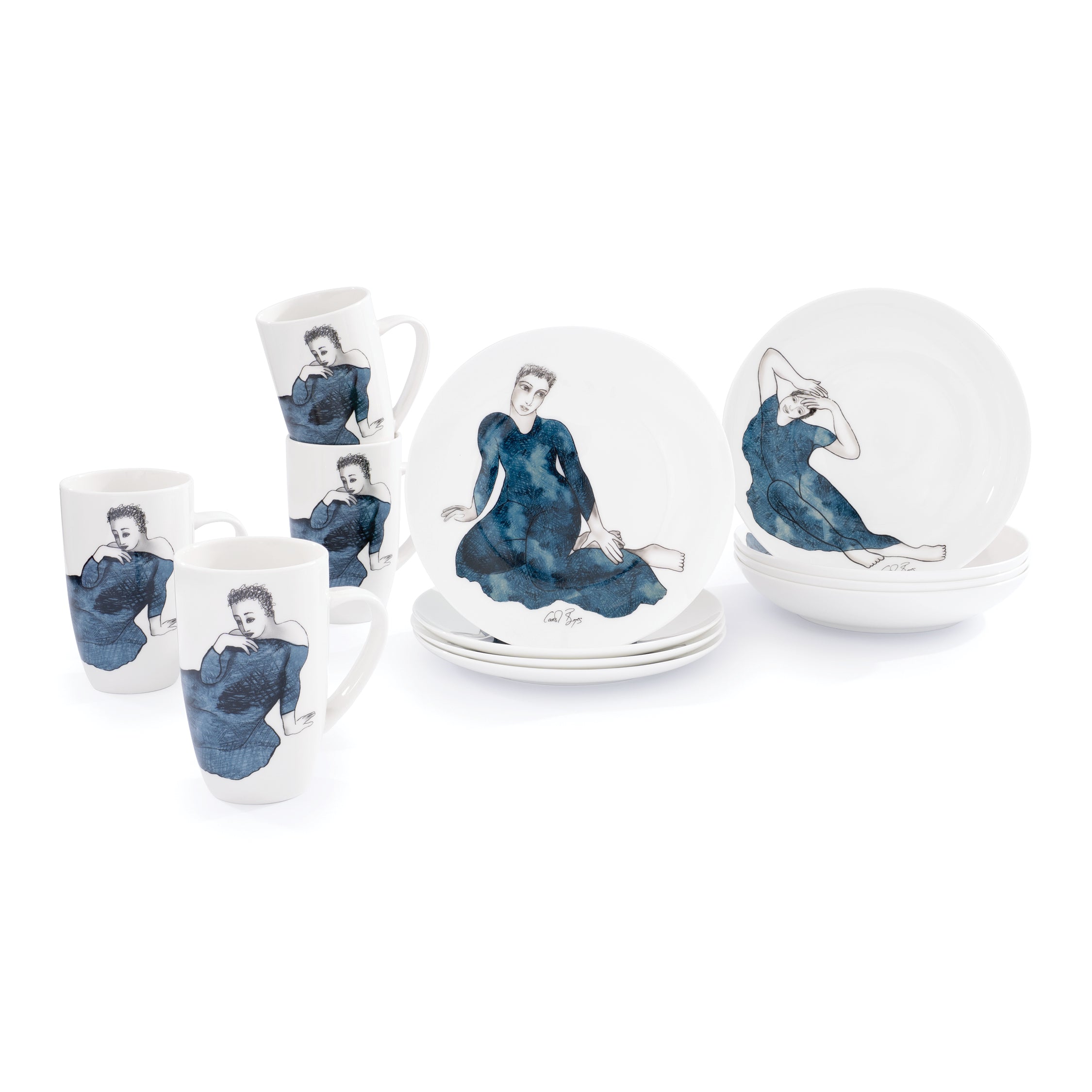 Breakfast 12Pc Set - Indigo Girls