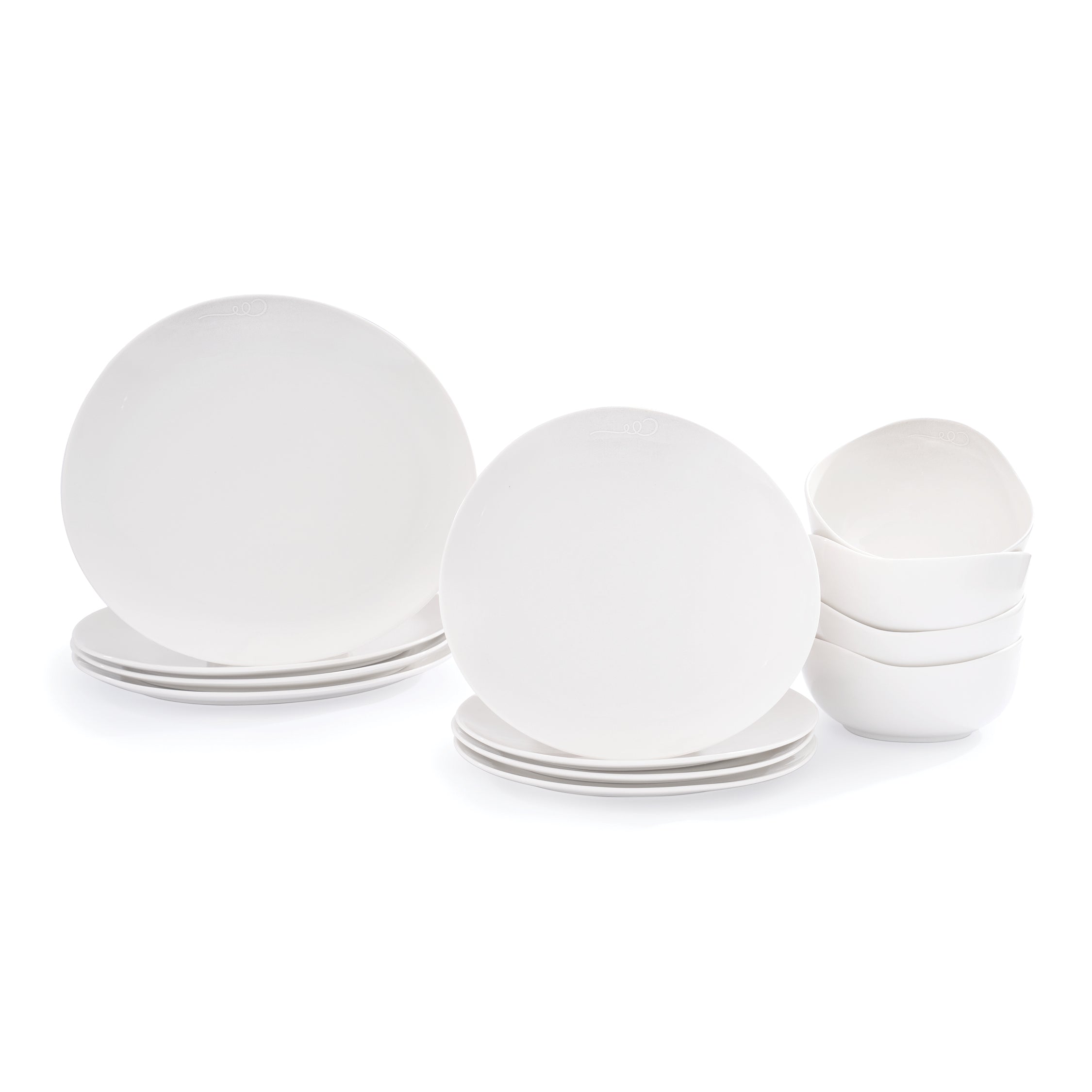 Dinnerware 12Pc Set - Organic