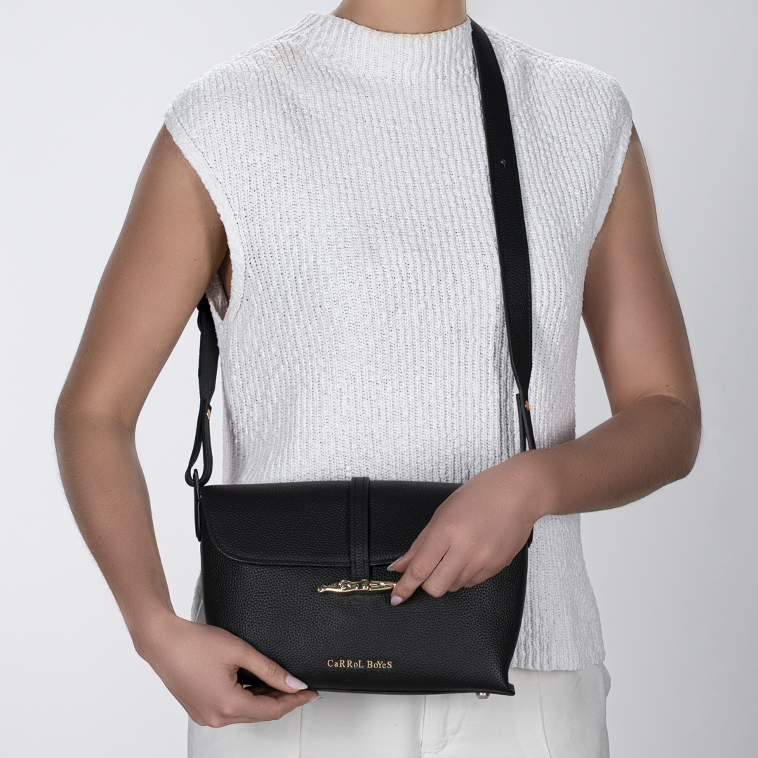 Flap Bag - Diver - black