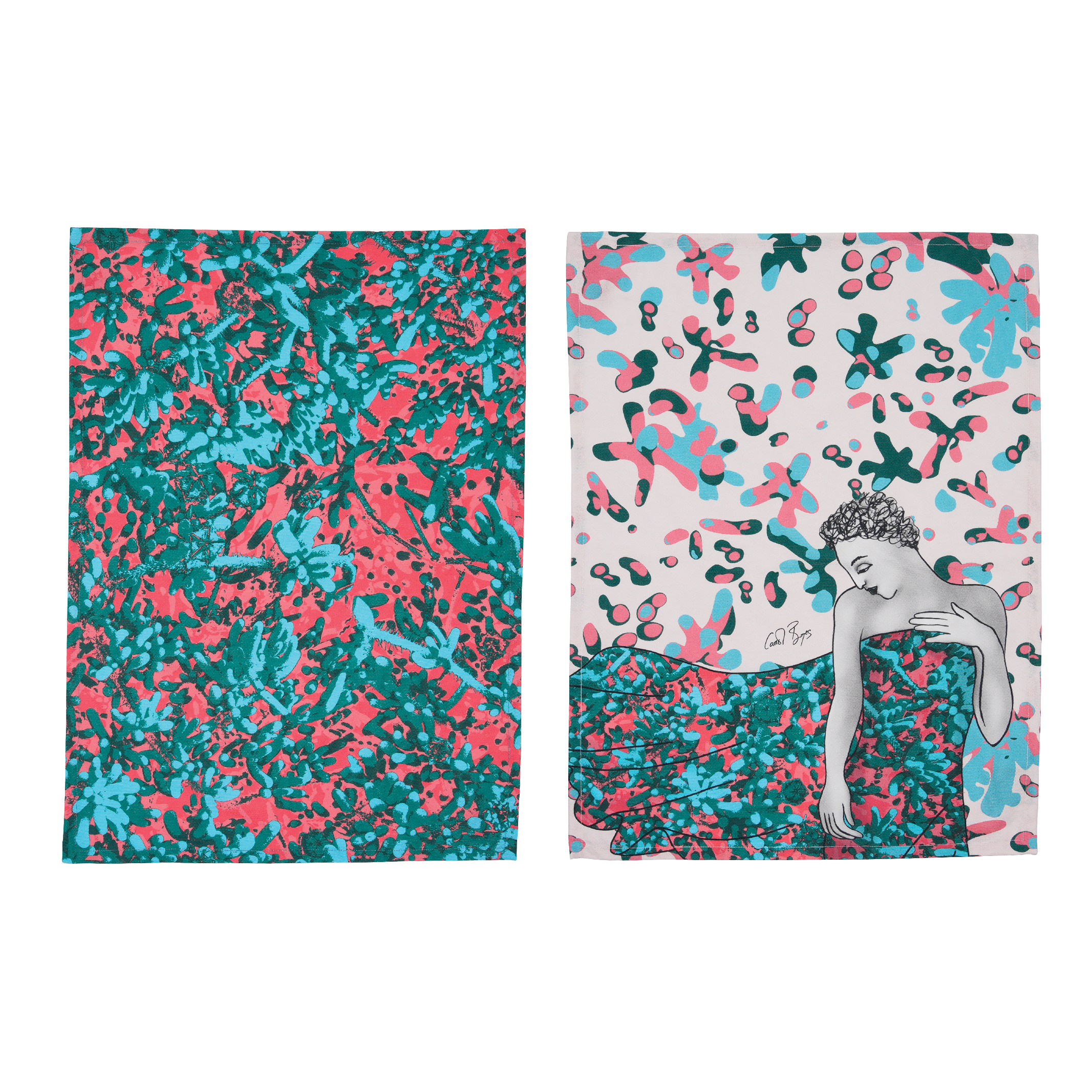 TEA TOWEL SET OF 2 - strength