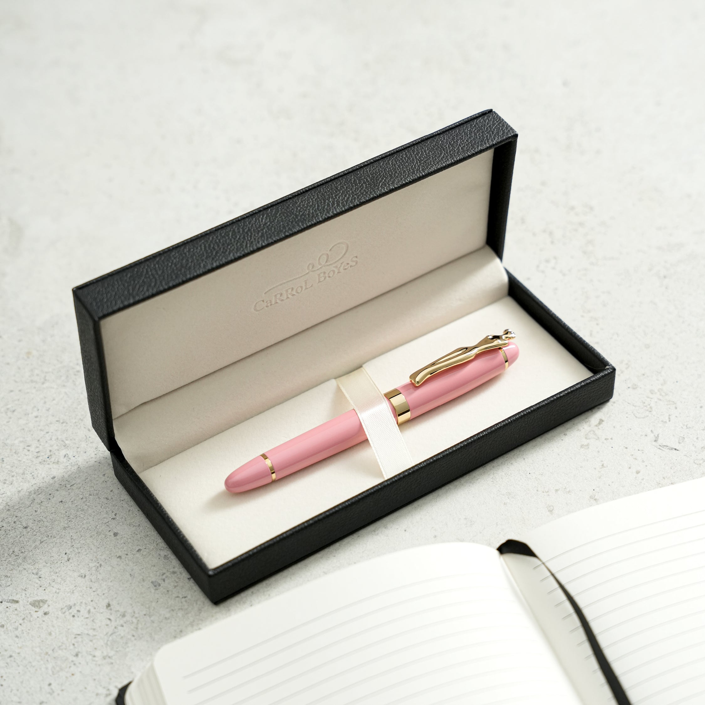 ROLLERBALL PEN - woman - gold - pink
