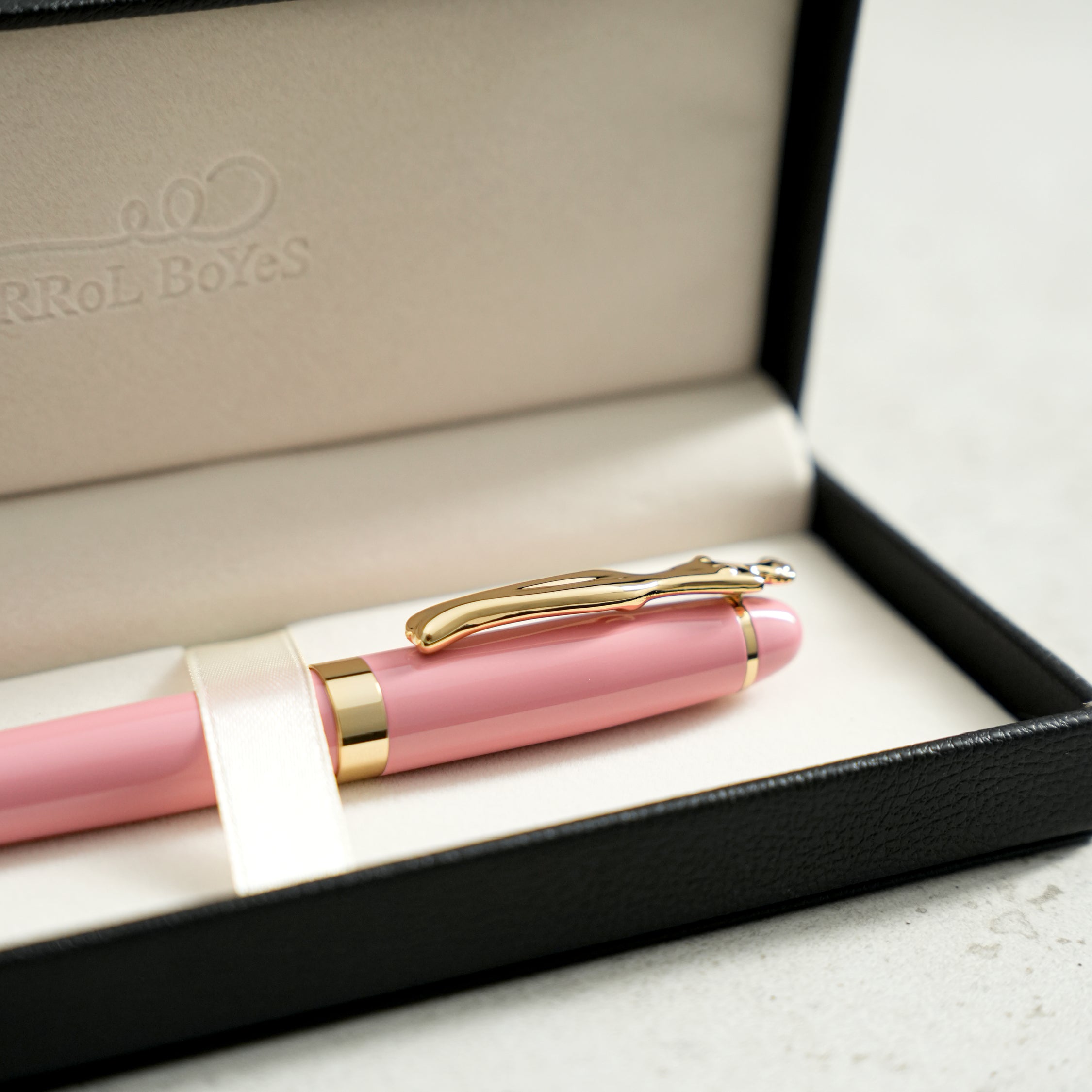 ROLLERBALL PEN - woman - gold - pink