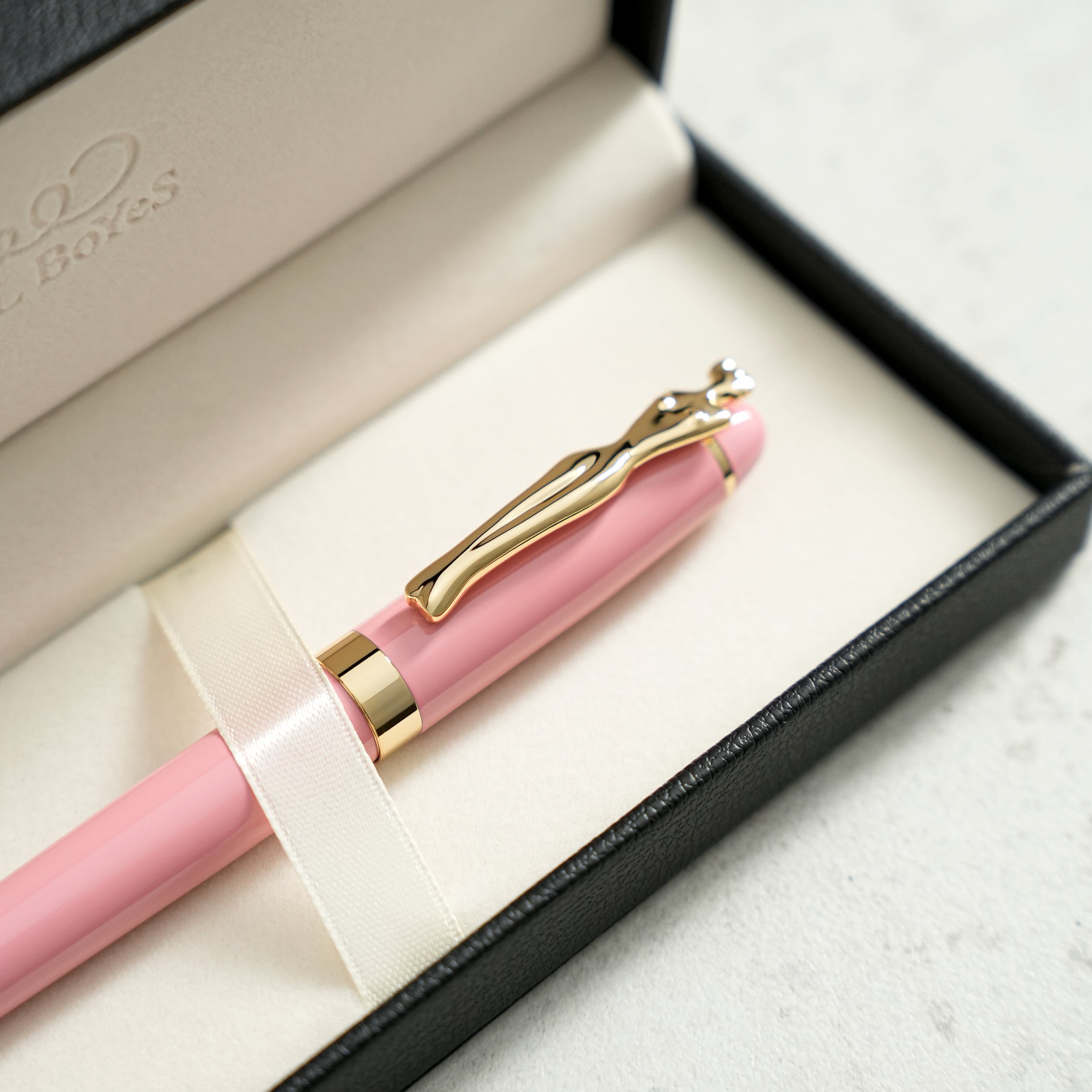 ROLLERBALL PEN - woman - gold - pink