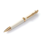 Ballpoint Pen - Woman - Gold - Cream
