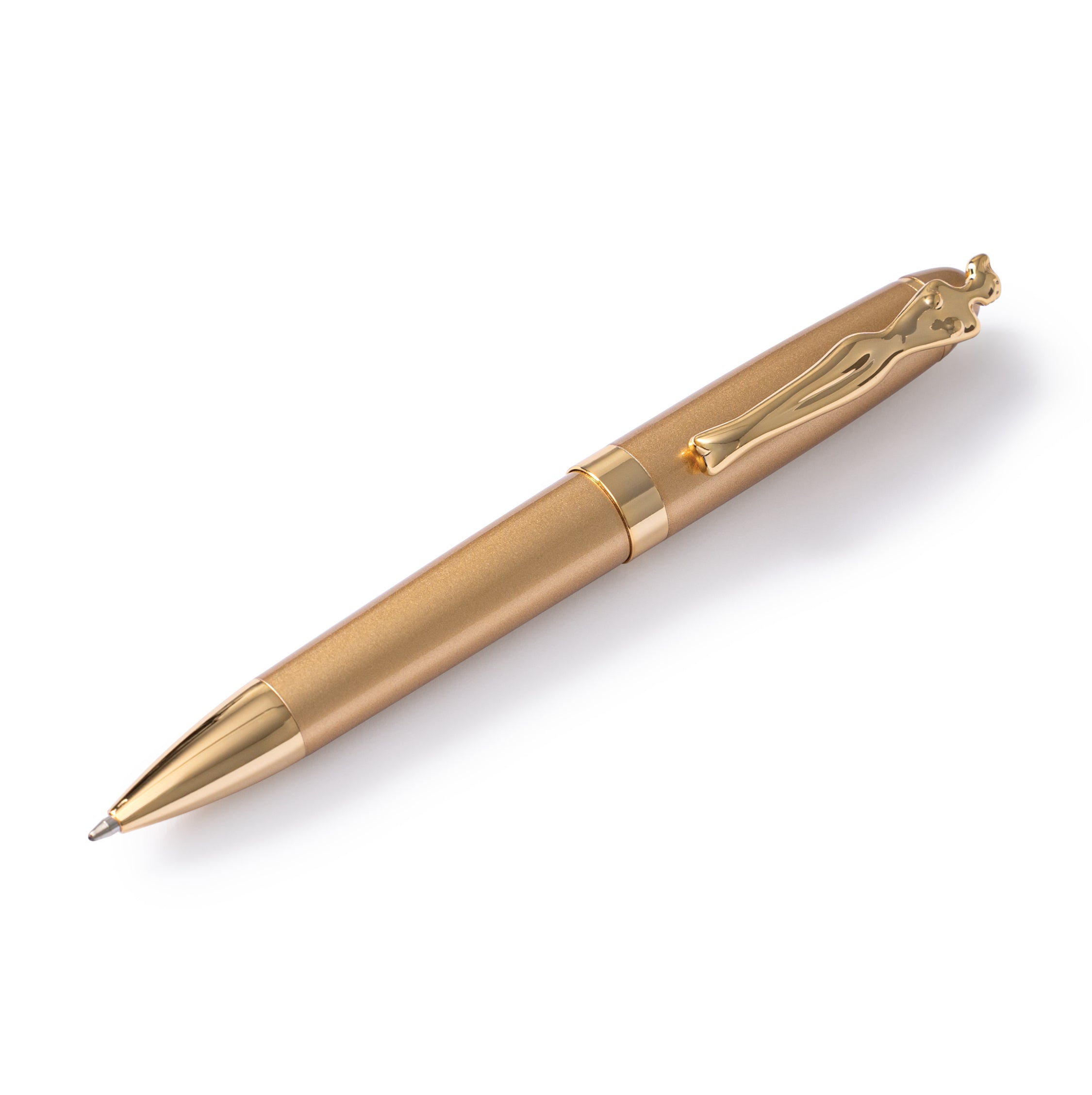 Ballpoint Pen - Woman - Gold - Gold