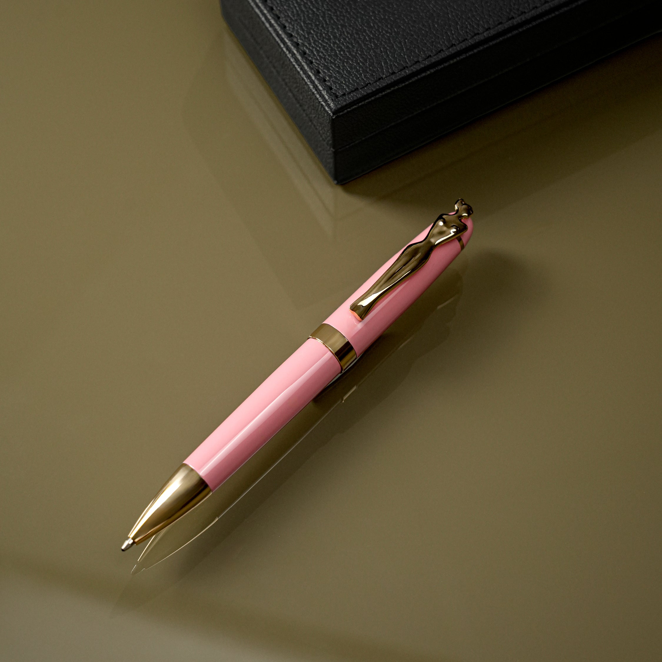 BALLPOINT PEN - woman - gold - pink