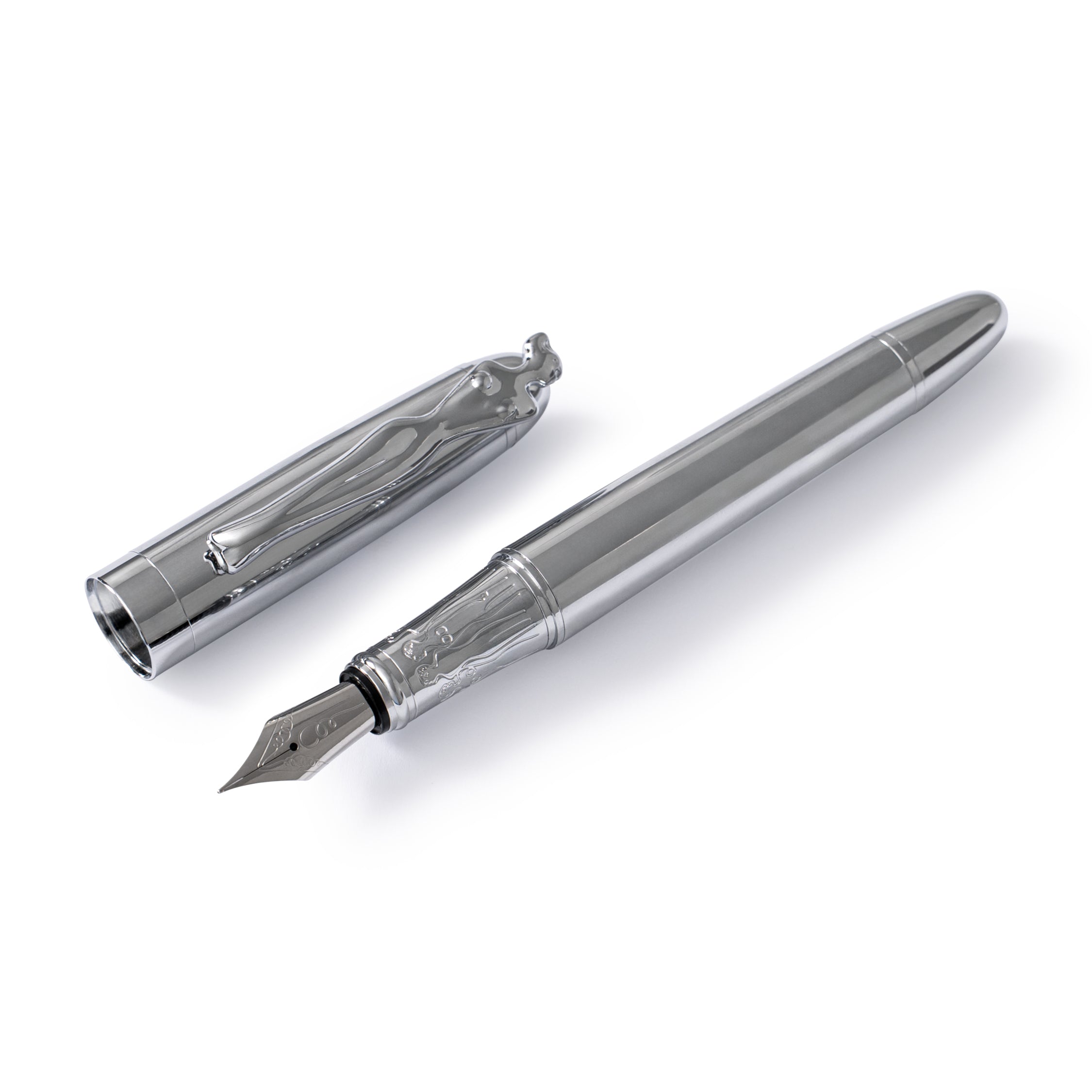 Fountain Pen - Woman - Silver - Silver